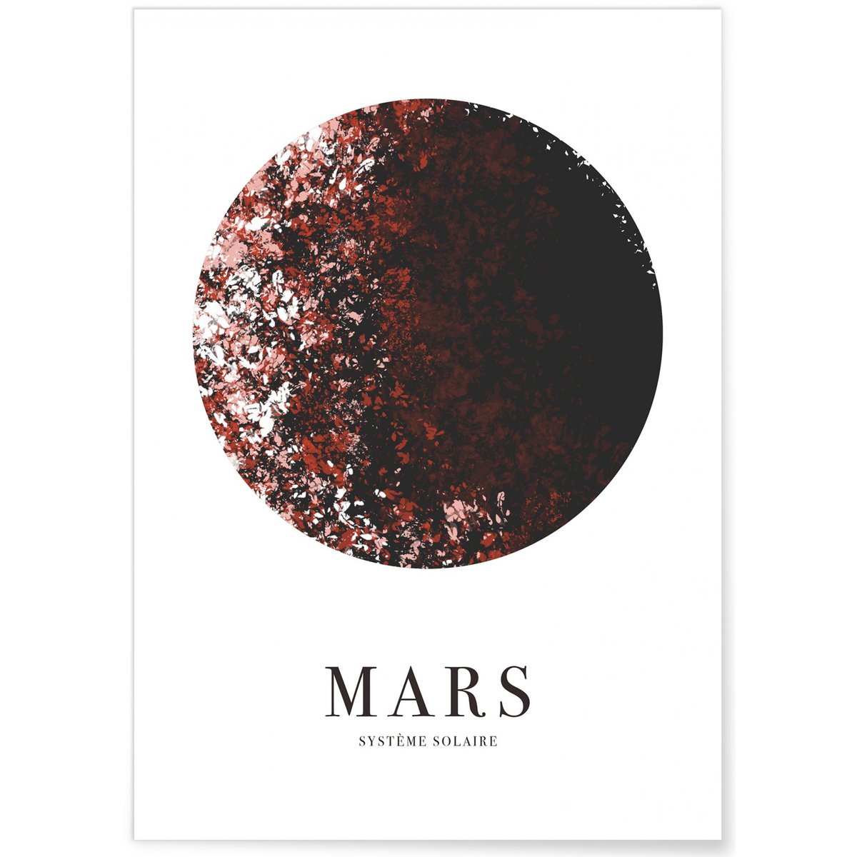 Affiche Mars blanc, L'AFFICHERIE