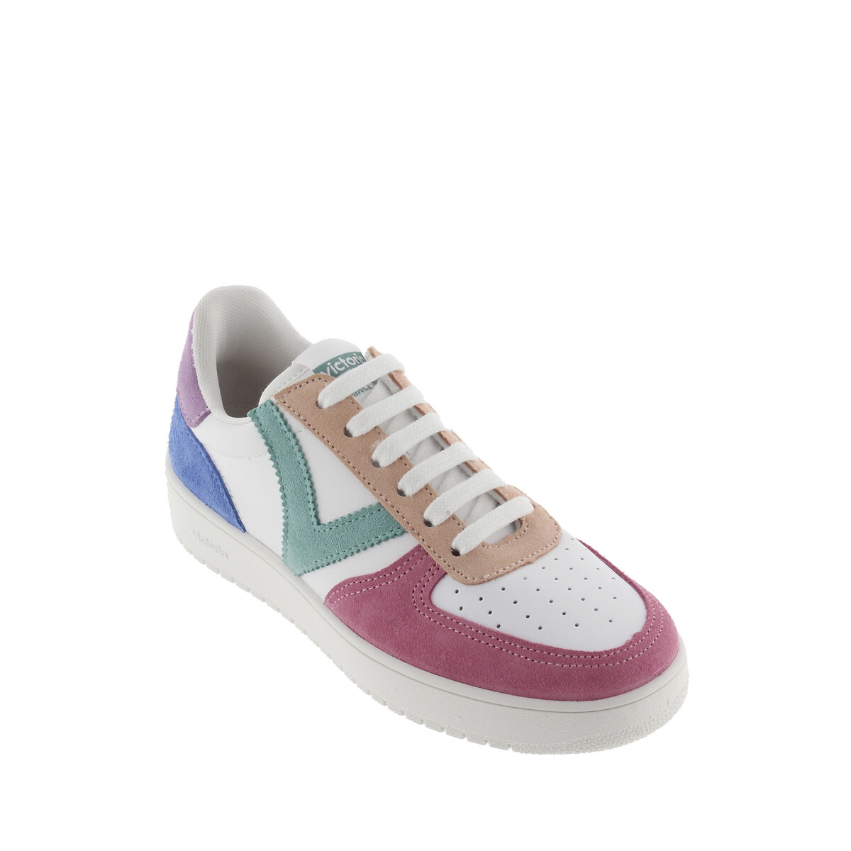 Sneakers Madrid Multicolor roze/groen, VICTORIA