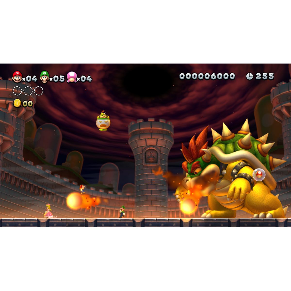 Jeu Switch New Super Mario Bros U Deluxe couleur unique, NINTENDO
