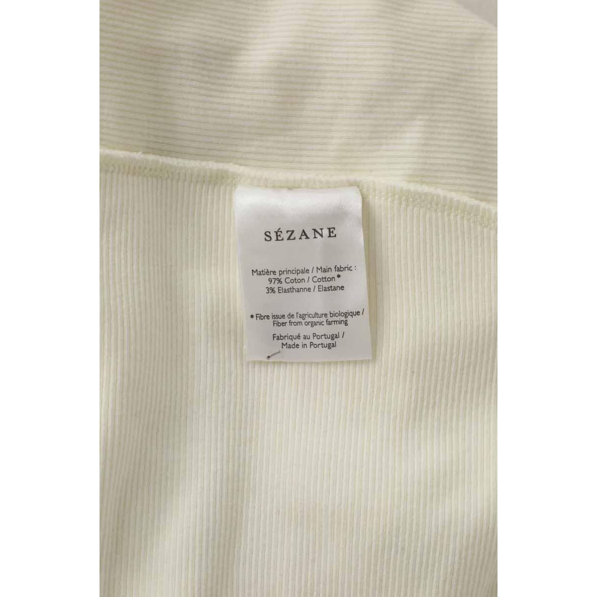 Top sans manche - Très Bon État blanc, SEZANE
