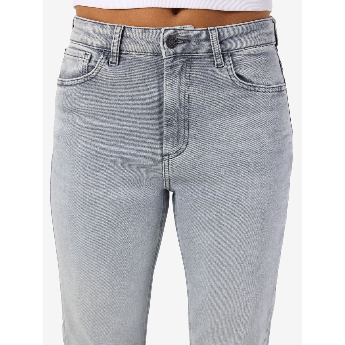 Jean Slim light grey denim, NOISY MAY