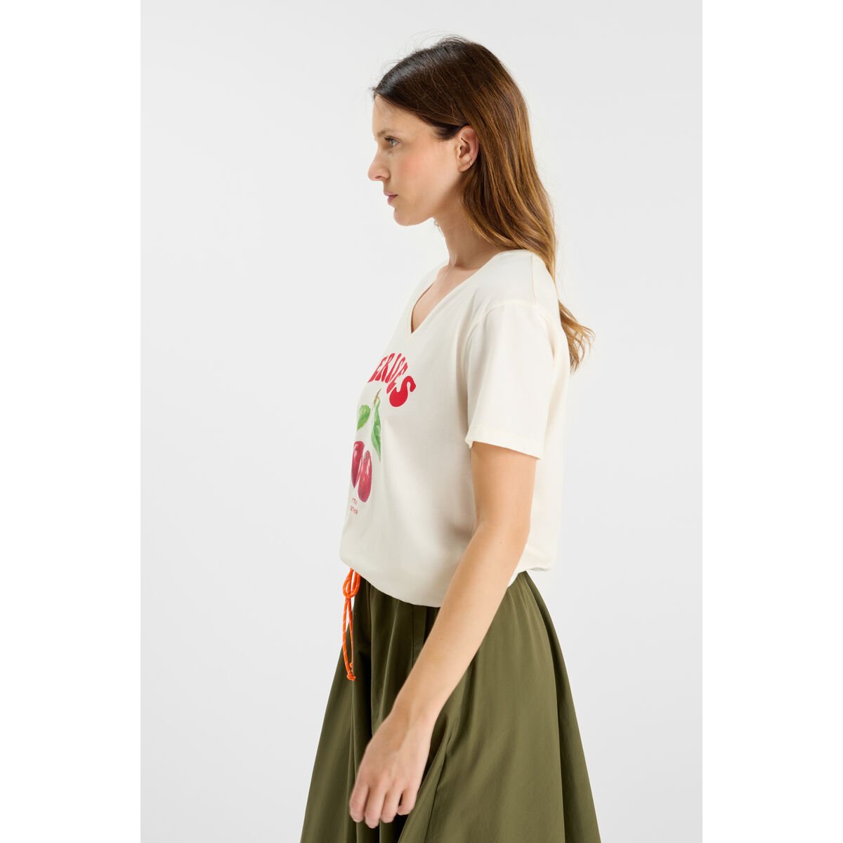 Tee-Shirt ALYNE off white, LE TEMPS DES CERISES
