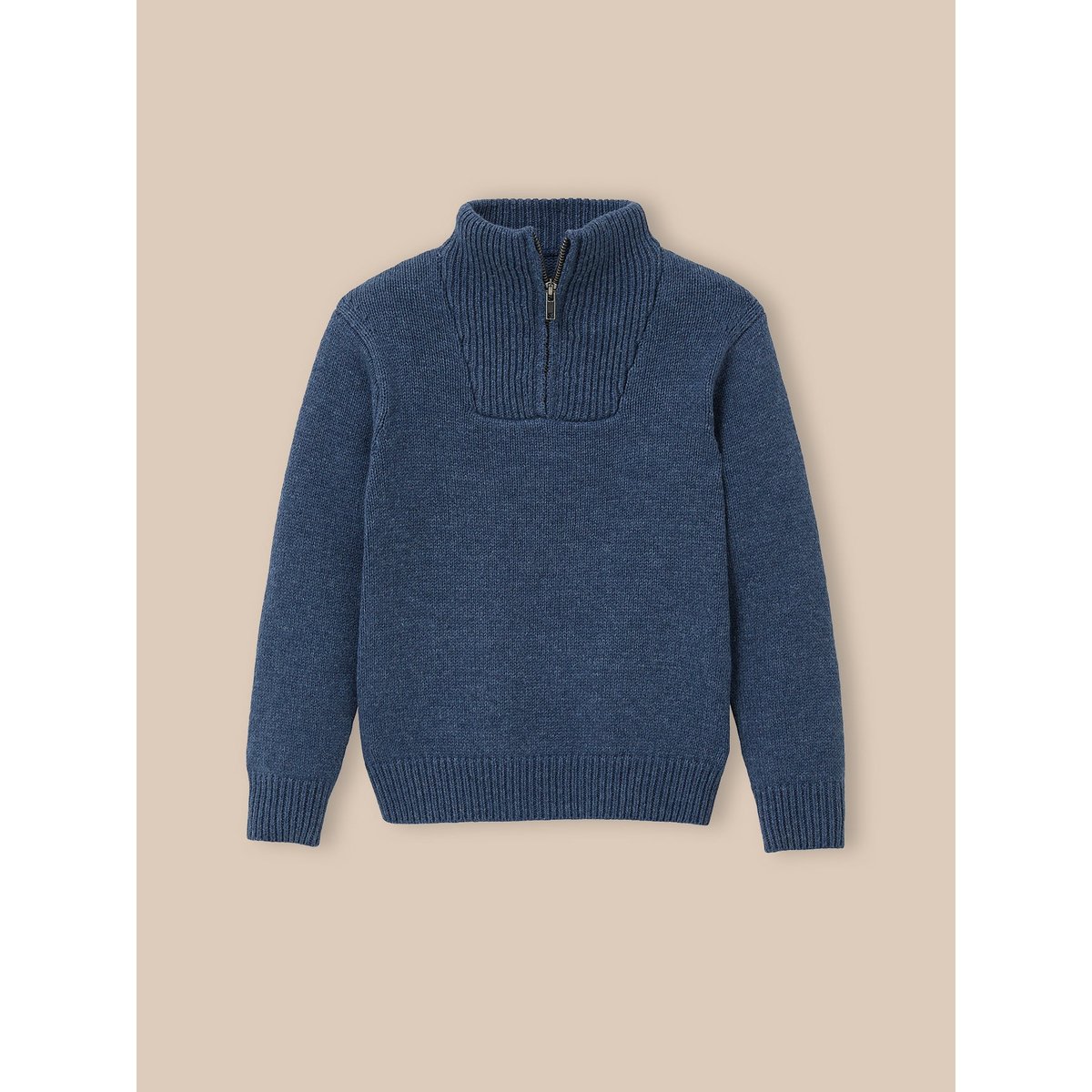 Pull col camionneur bleu chine, CYRILLUS