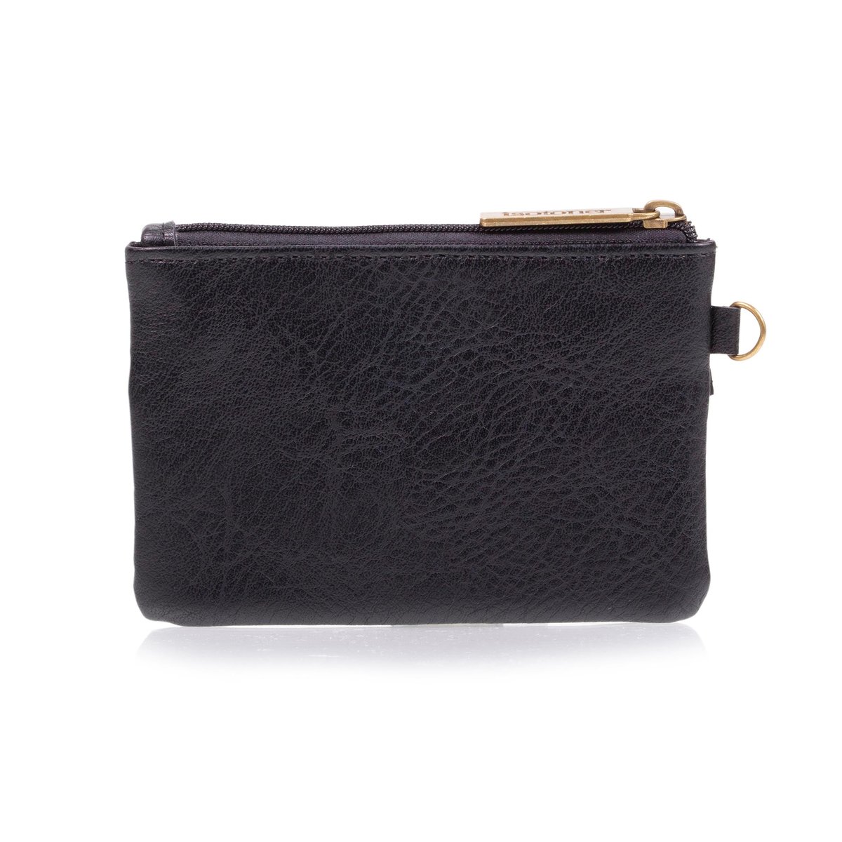 Porte-monnaie protection rfid anti-piratage de carte noir, ISOTONER