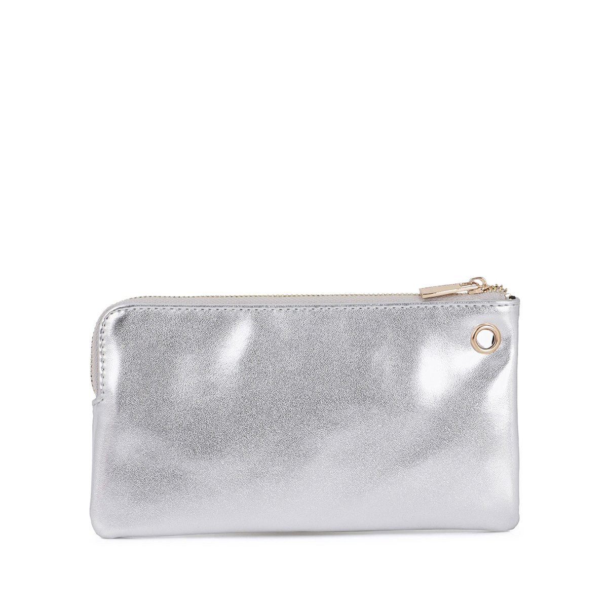 Porte-monnaie double avec pendentif LC argent, LOLA CASADEMUNT