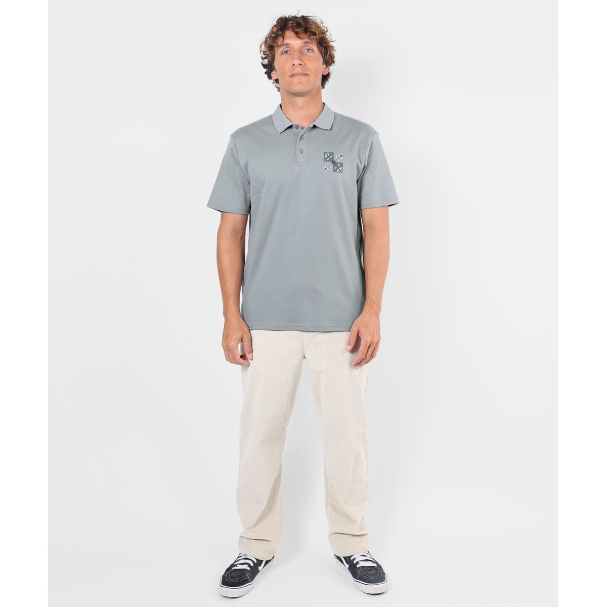 Polo manches courtes TILE lead, OXBOW