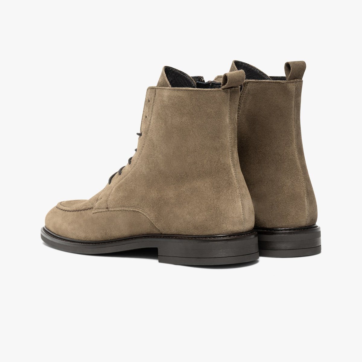 Boots en cuir MATIS jaune animal, BOCAGE