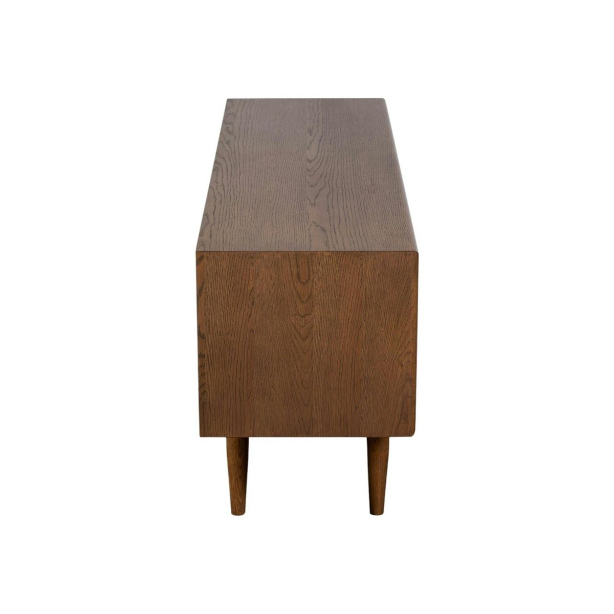 Meuble tv vintage en bois de chêne BRADFORD bois naturel, PIER IMPORT
