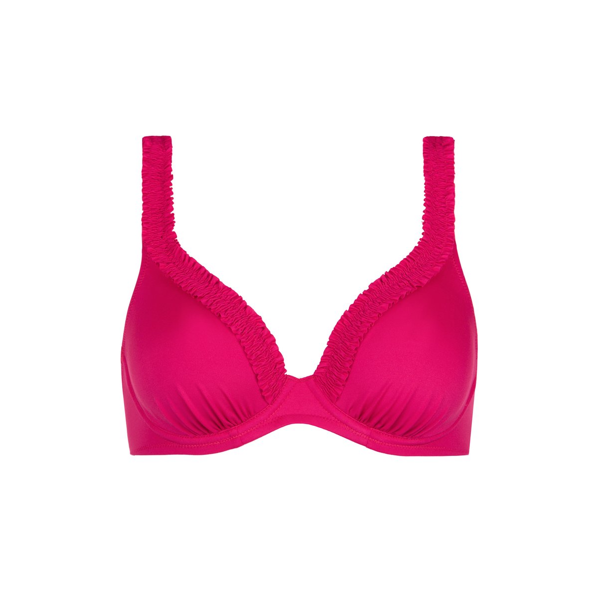 Haut maillot de bain armaturé Las Vegas fuchsia, LISCA