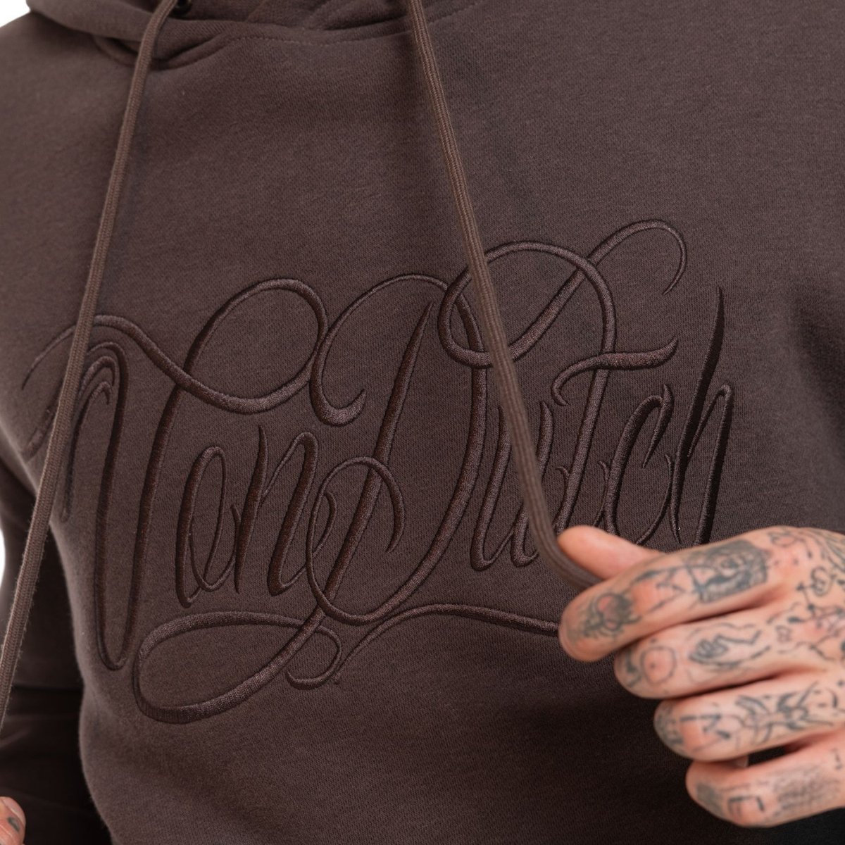 Sweatshirt coton RUBEN marron, VON DUTCH
