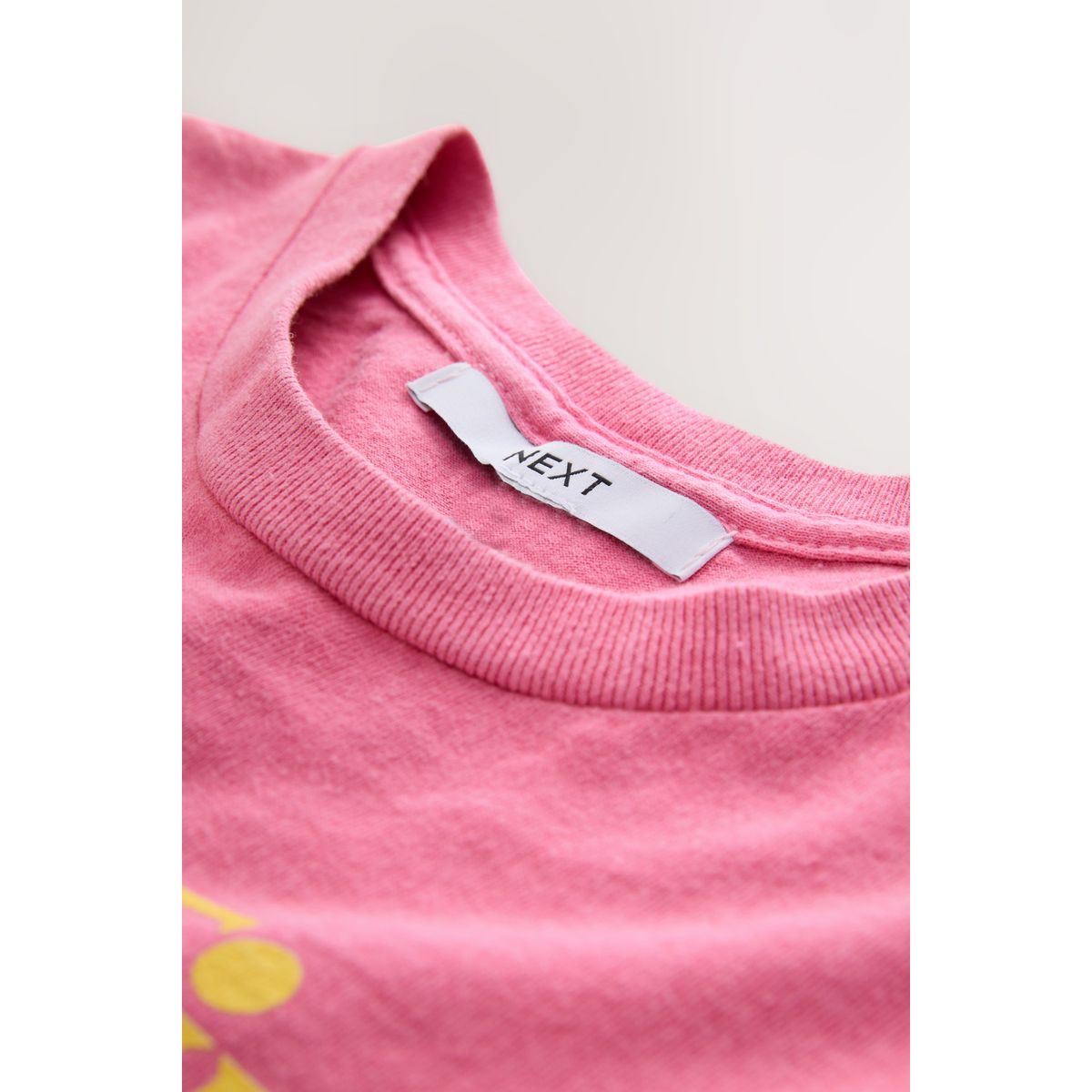 T-shirt ras du cou oversize à imprimé gâteaux framboise, NEXT