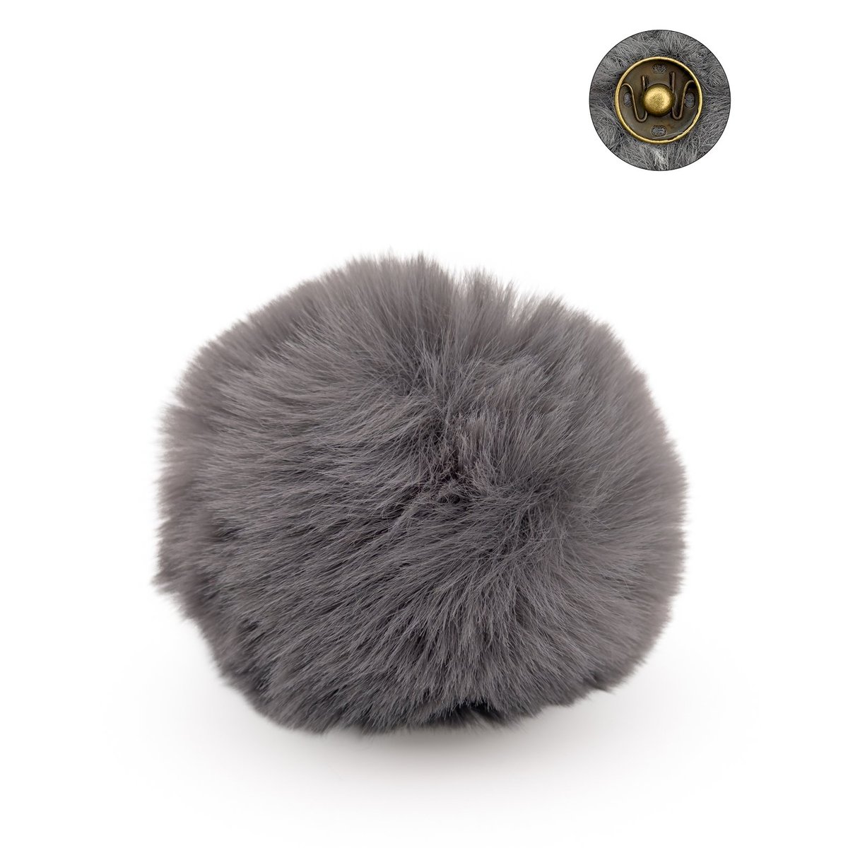 Pompon Pour Bonnet gris, PHILDAR