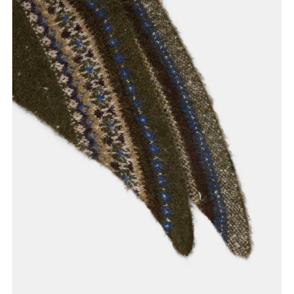 Echarpe triangle saskia t kaki, GALERIES LAFAYETTE