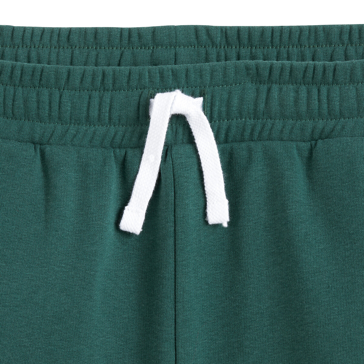 Lote de pijamas de algodão com calções branco + marinho + verde, LA REDOUTE COLLECTIONS