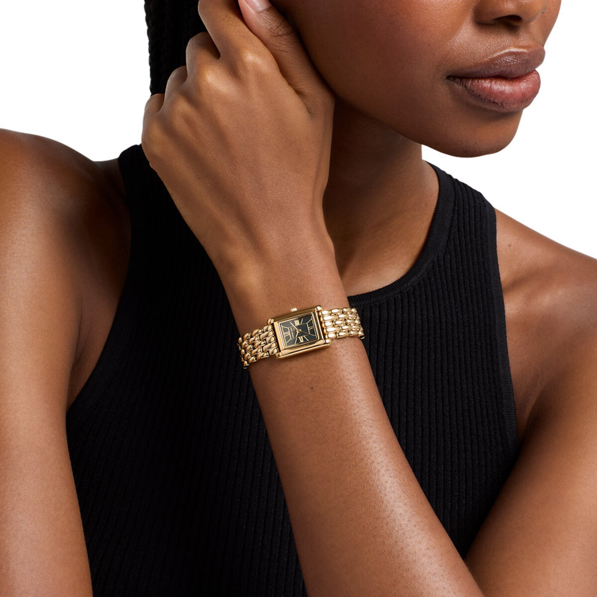 Montre Analogique ESSEX doré noir doré, MICHAEL KORS