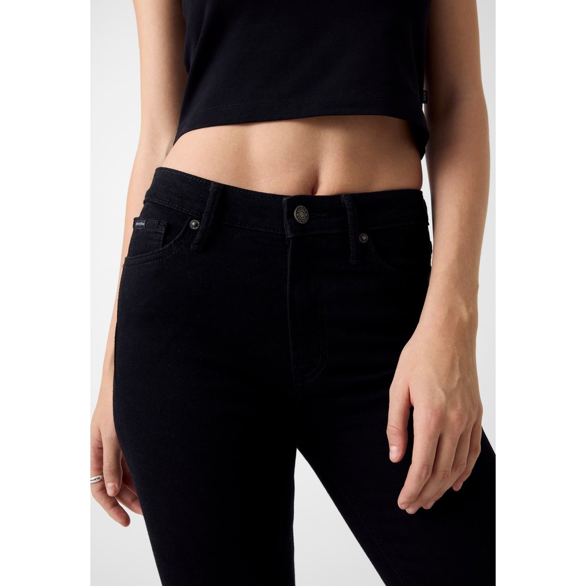 Jean Skinny Taille Haute G05 noir, GUESS JEANS