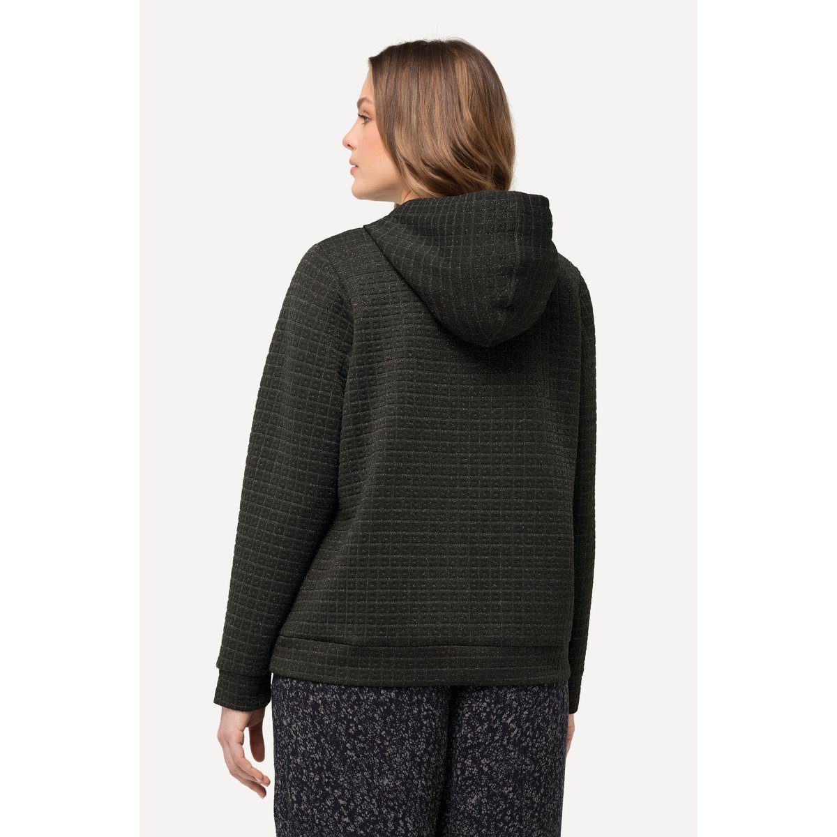 Veste à capuche et manches longues gris graphite, ULLA POPKEN