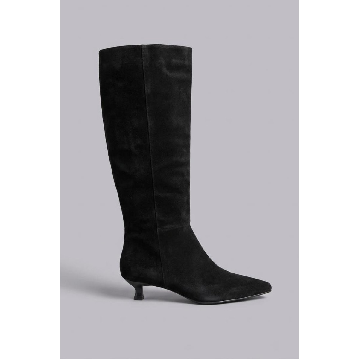 Bottes hautes cuir SHAE noir, BENOA