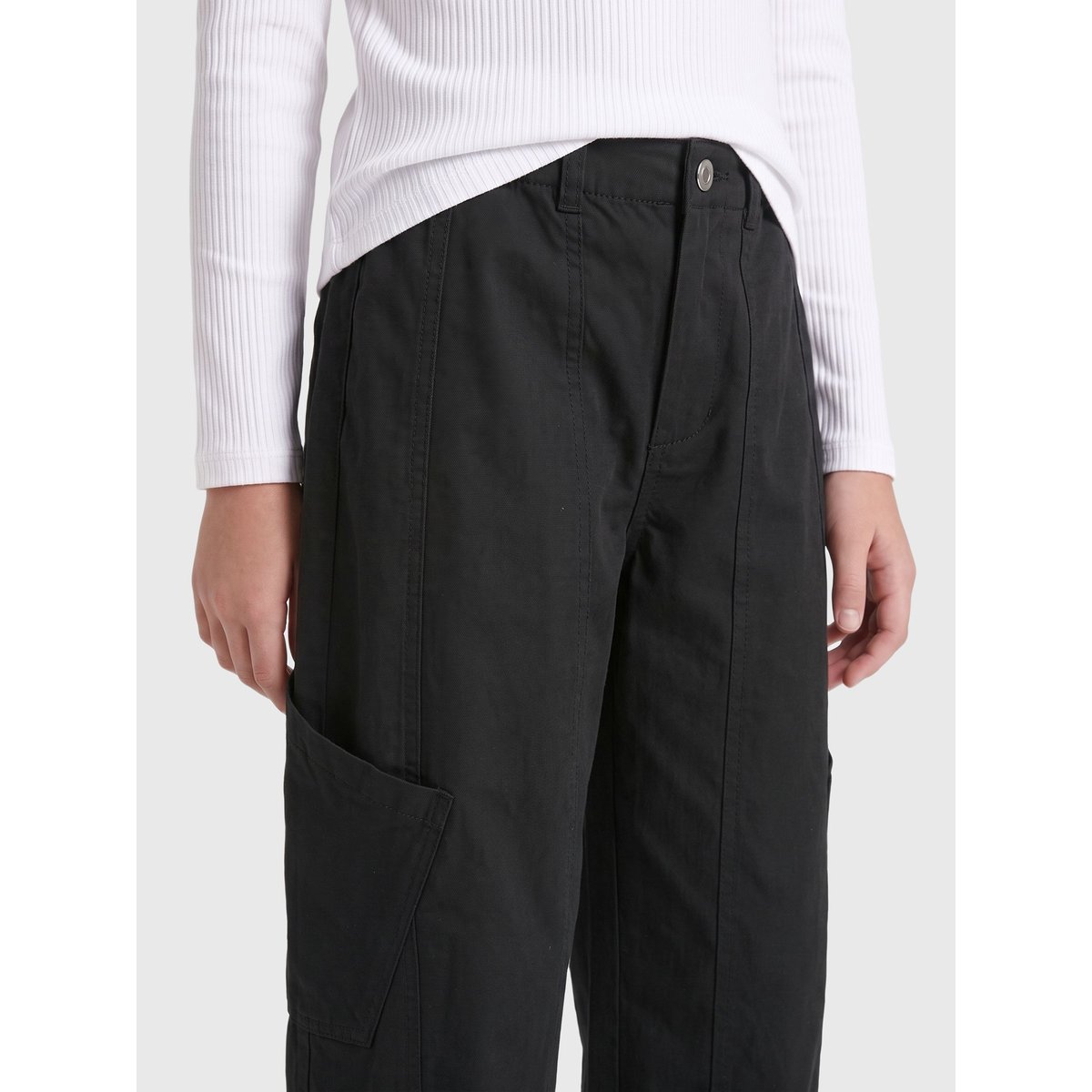 Pantalon Cargo noire - black, KIDS ONLY