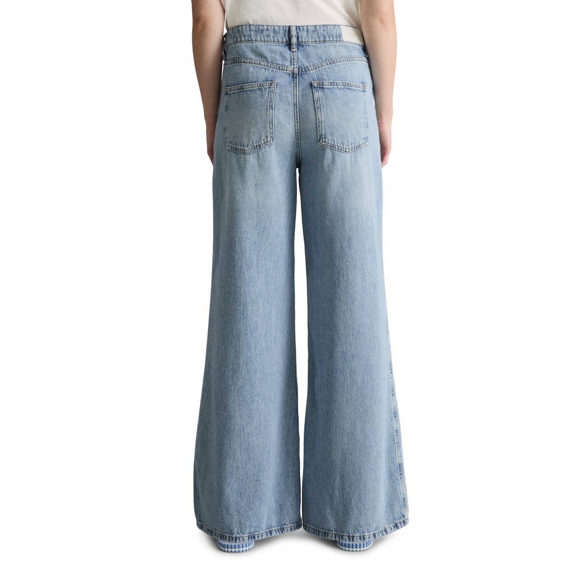 Jeans modèle Anjo extra large en denim rigide bleu clair, MARC O’POLO DENIM