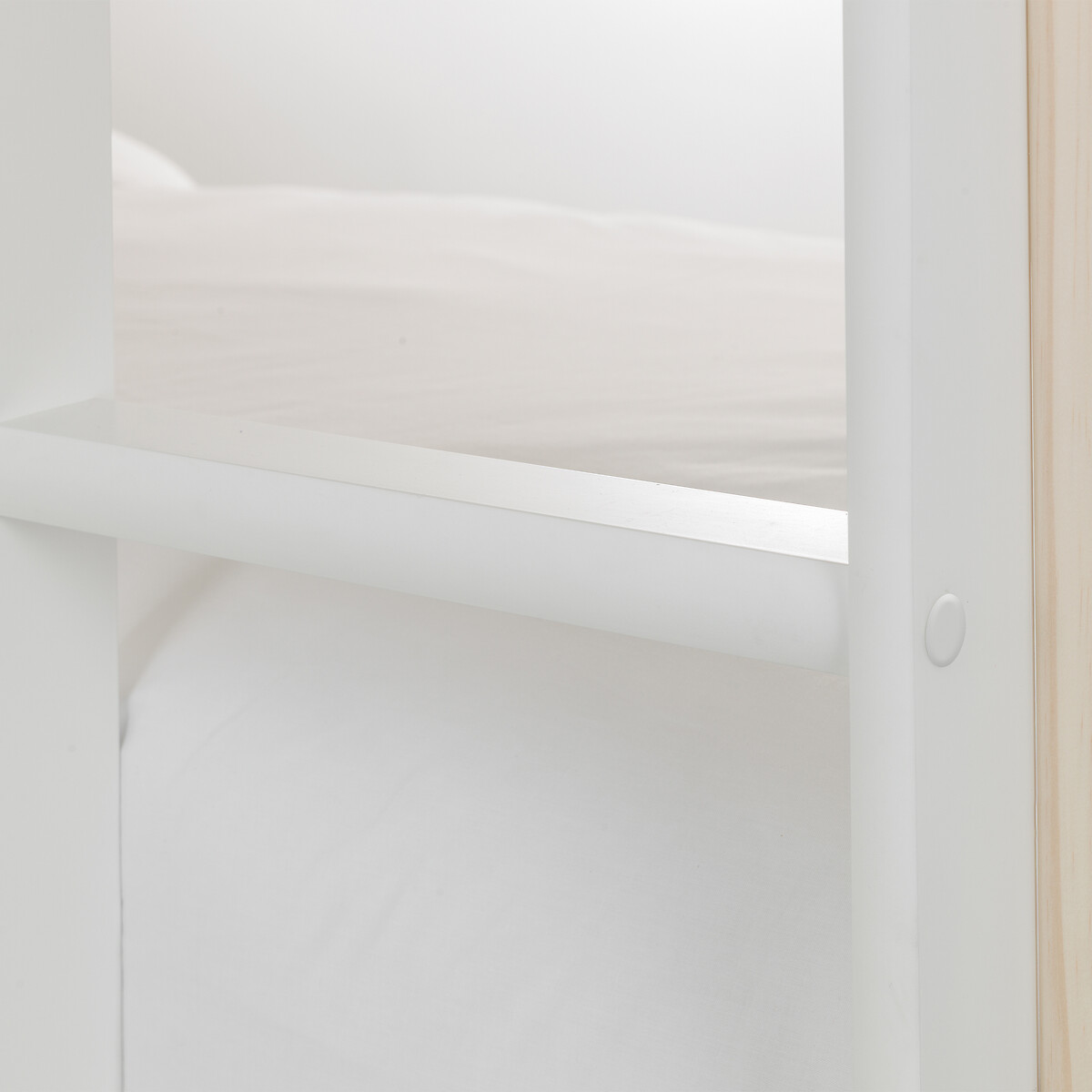 Hayden Pine Wood Bunk Bed white/wood, SO'HOME