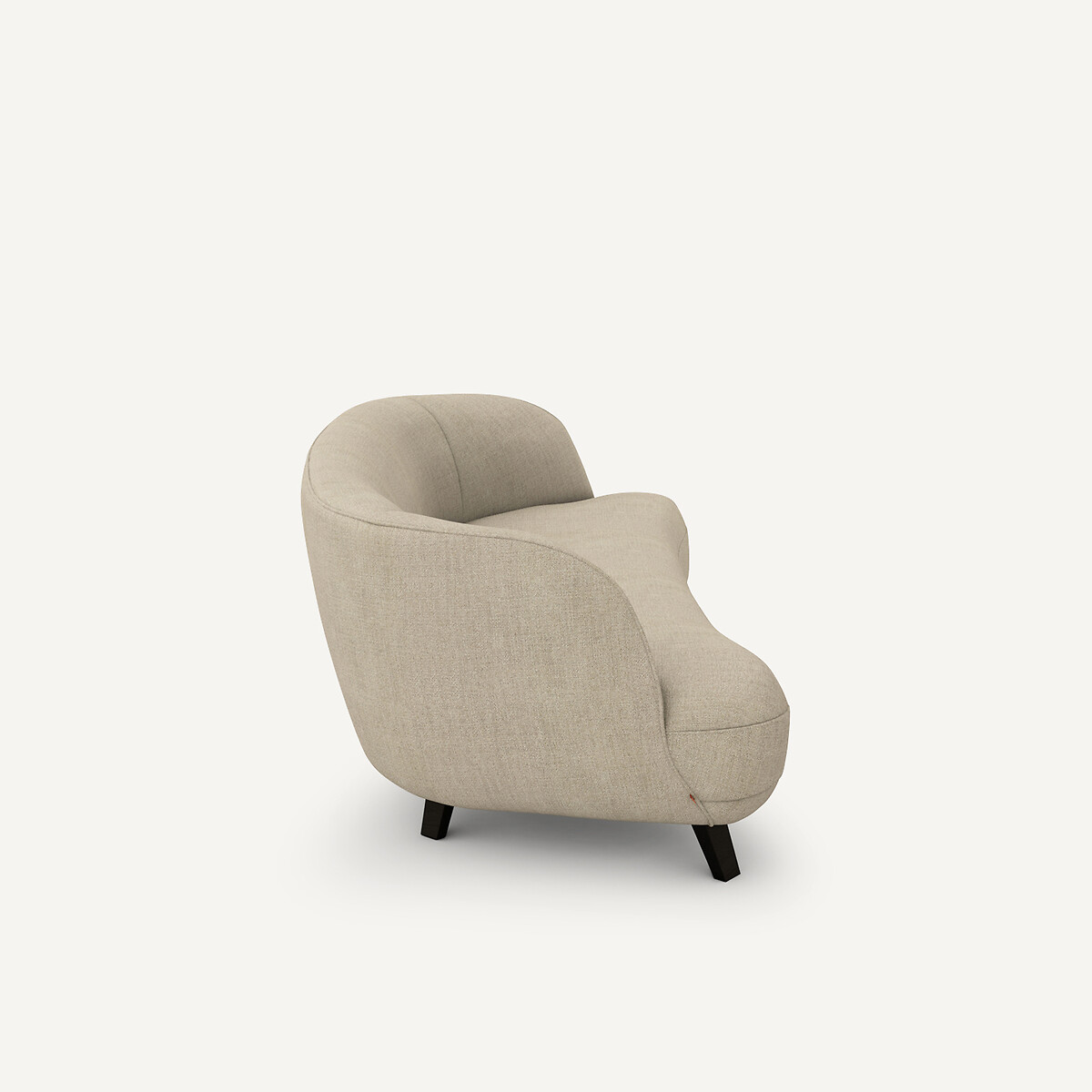 3-zitsbank in chambray linnen, ROSEBURY , ontwerp door Emmanuel Gallina naturel, AM.PM X EMMANUEL GALLINA
