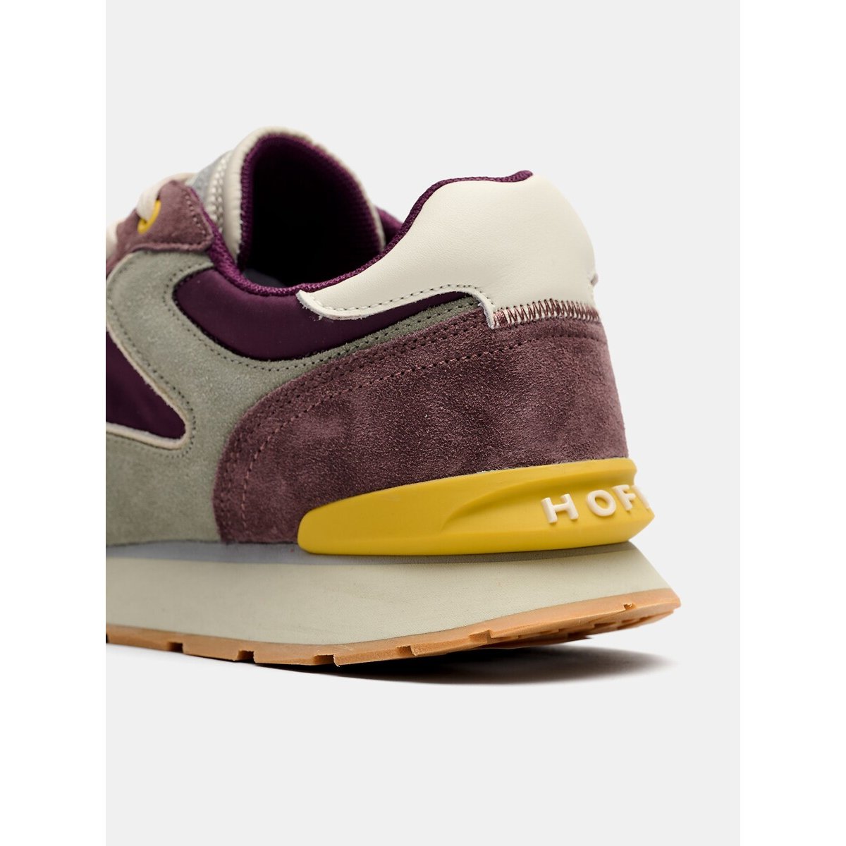Zapatillas de material mixto CITY CHROMA AUBERGINE berenjena, HOFF