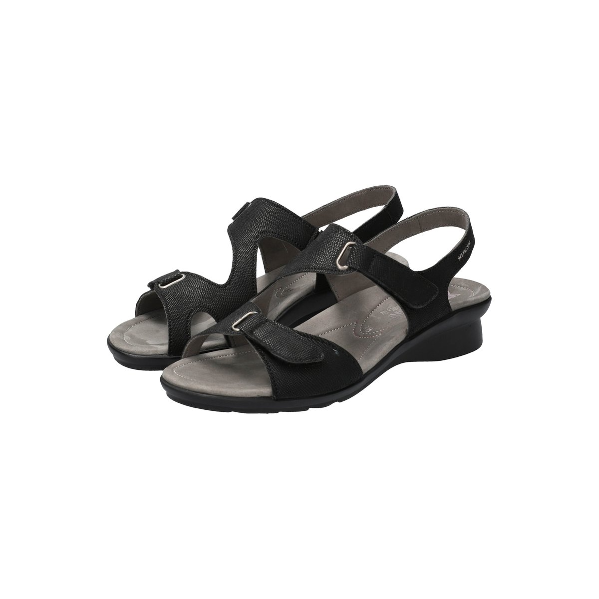 Sandales en cuir PARIS noir p5141936, MEPHISTO