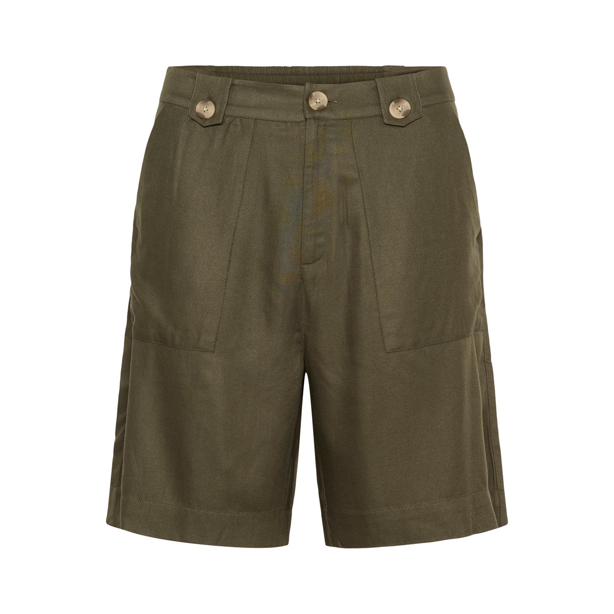 Shorts casual vert grape leaf, KAFFE