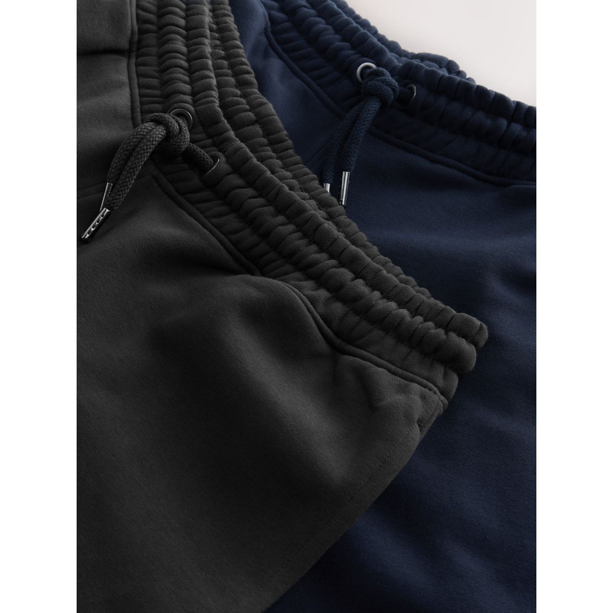 Jogging slim en jersey de coton, lot 2 gris ardoise/bleu marine, NEXT
