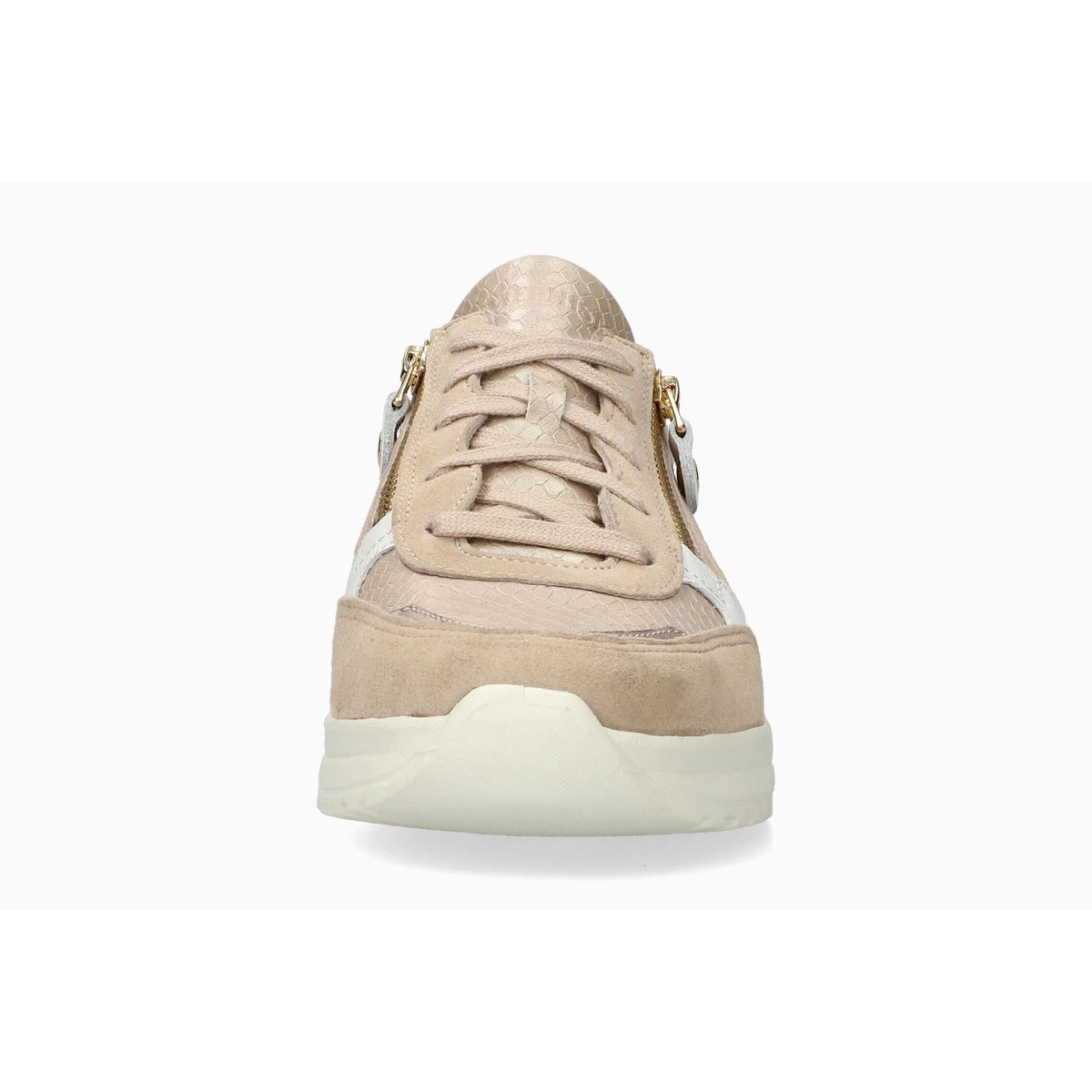 Baskets en cuir LILAS beige 5147, MEPHISTO