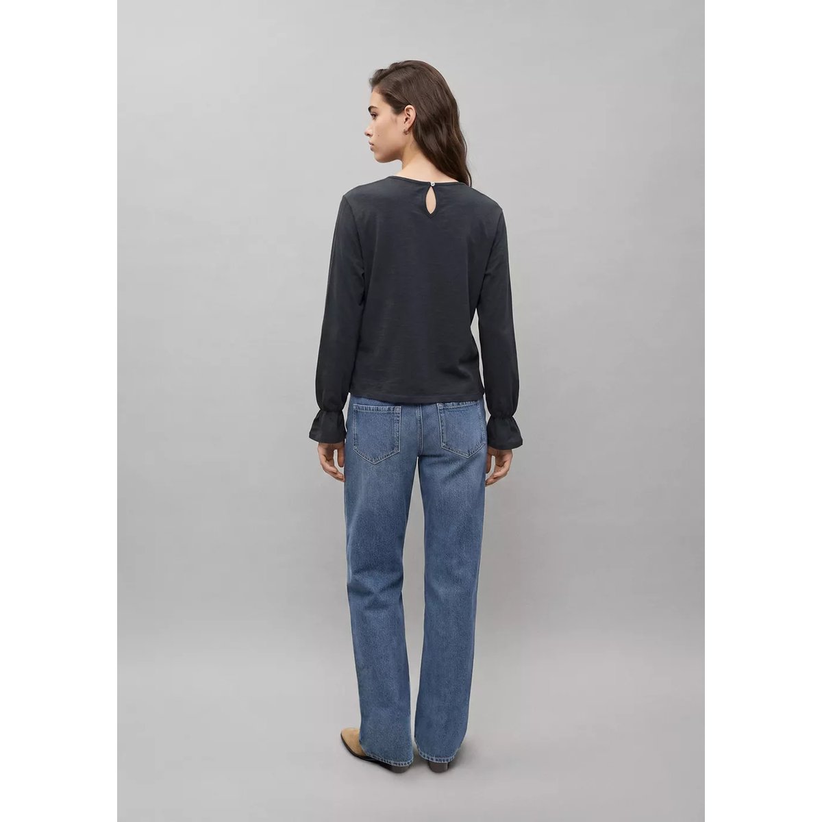 T-SHIRT SMOKI gris anthracite, MANGO TEEN