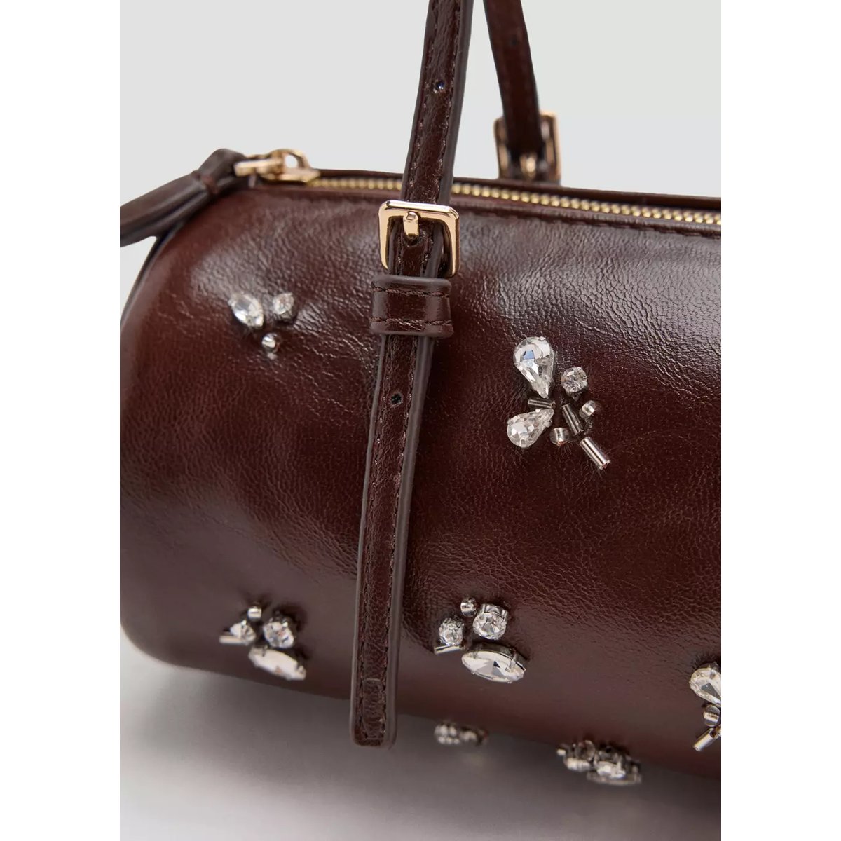 Sac perles chocolat, MANGO