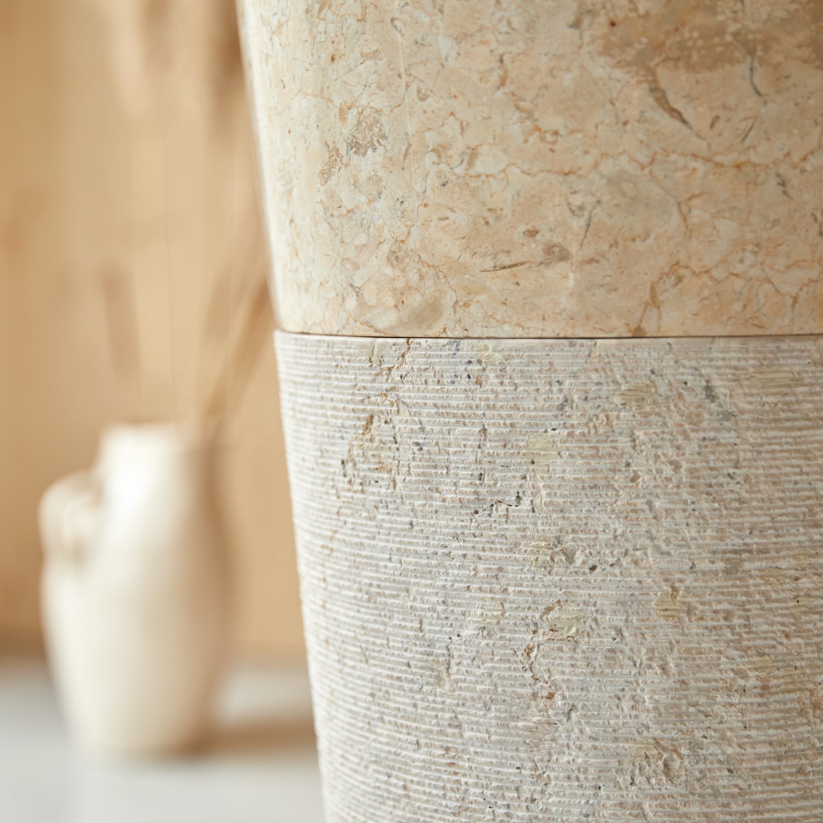 Vasque en Marbre, KONI beige, TIKAMOON