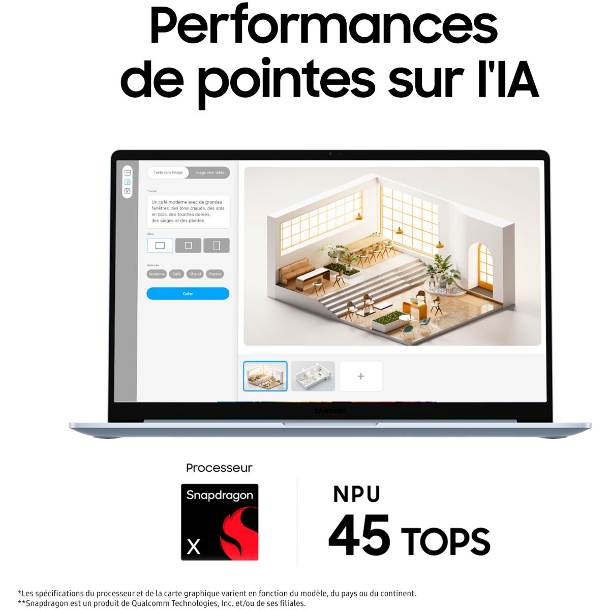 Ordinateur portable GB4 Edge SE 15.6' 15,6" Snapdragon X 16 Go RAM LPDDR5x SSD 256 Go (souris incluse) couleur unique, SAMSUNG