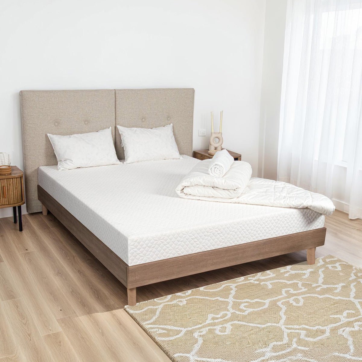 Pack Couette, Oreillers DUVET blanc, BELLECOUR