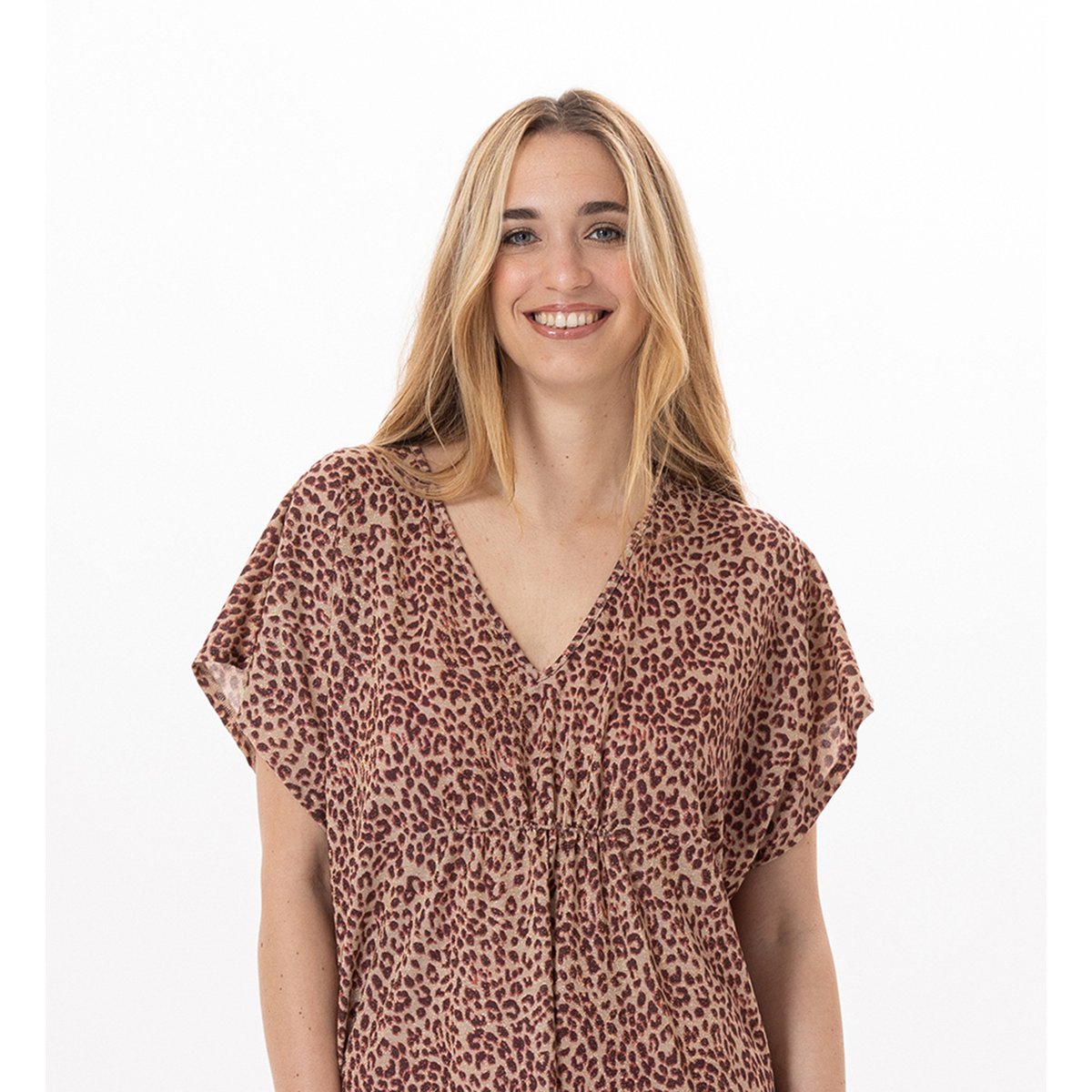 Kaftan en Maille FESTIVAL 940 multicolore, LE CHAT