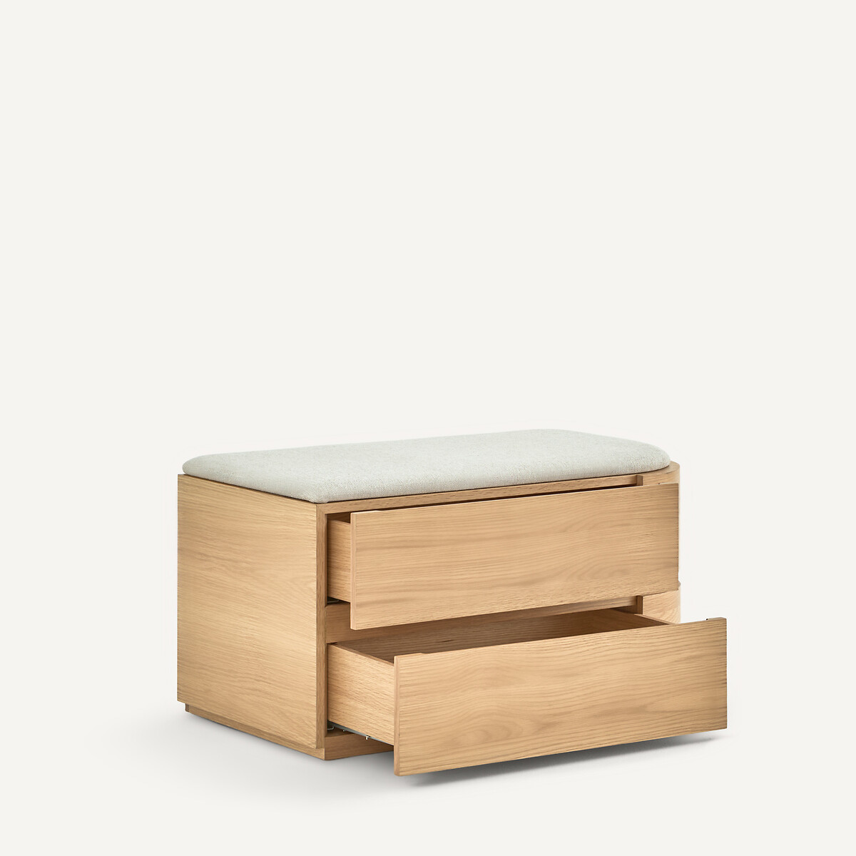 Mueble bajo para armario modular en chapa de roble, EVORIA natural, AM.PM