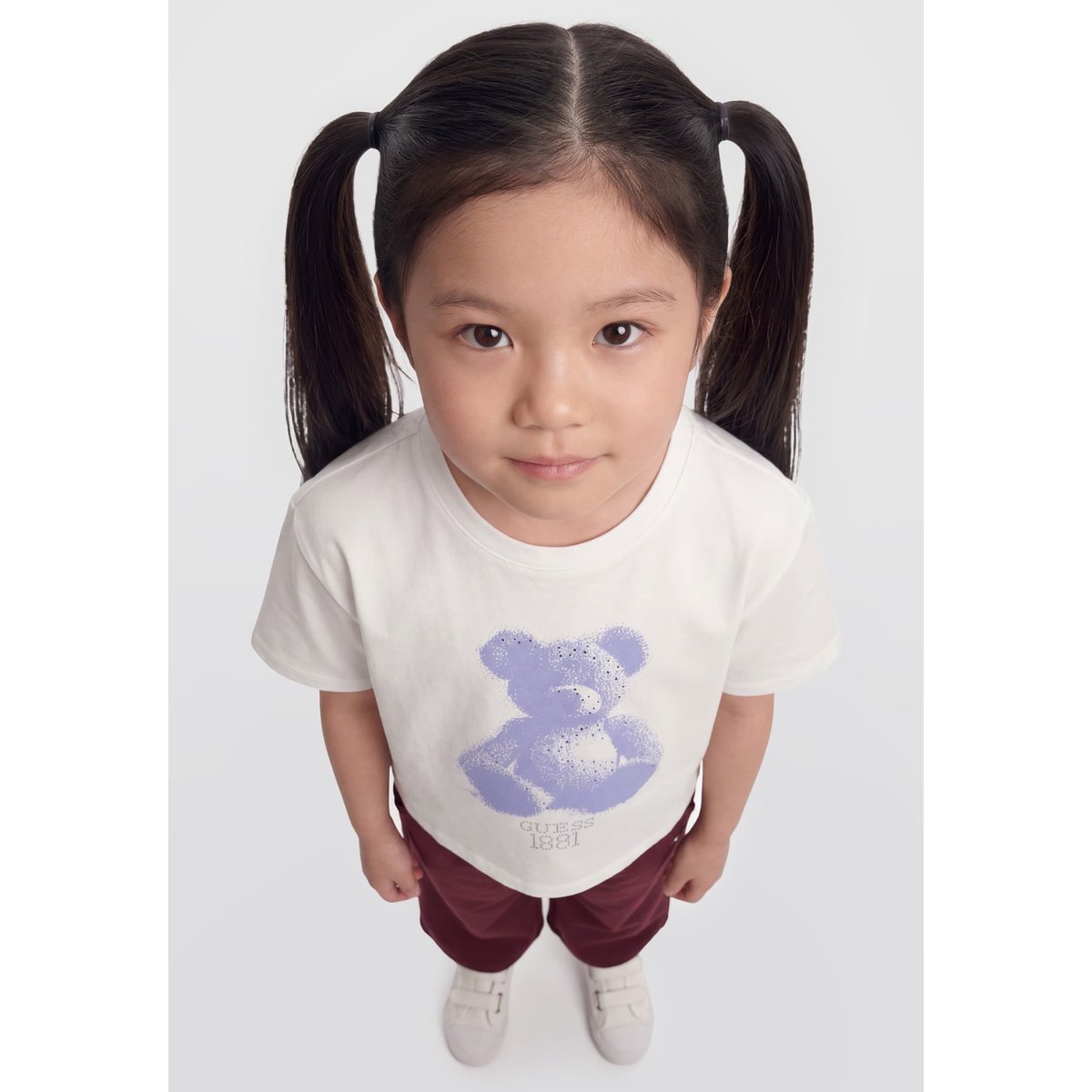 T-Shirt Imprimé blanc, GUESS KIDS