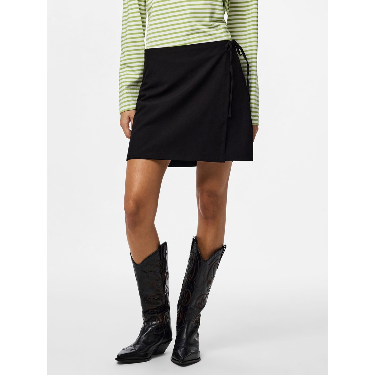 Jupe Portefeuille black, PIECES