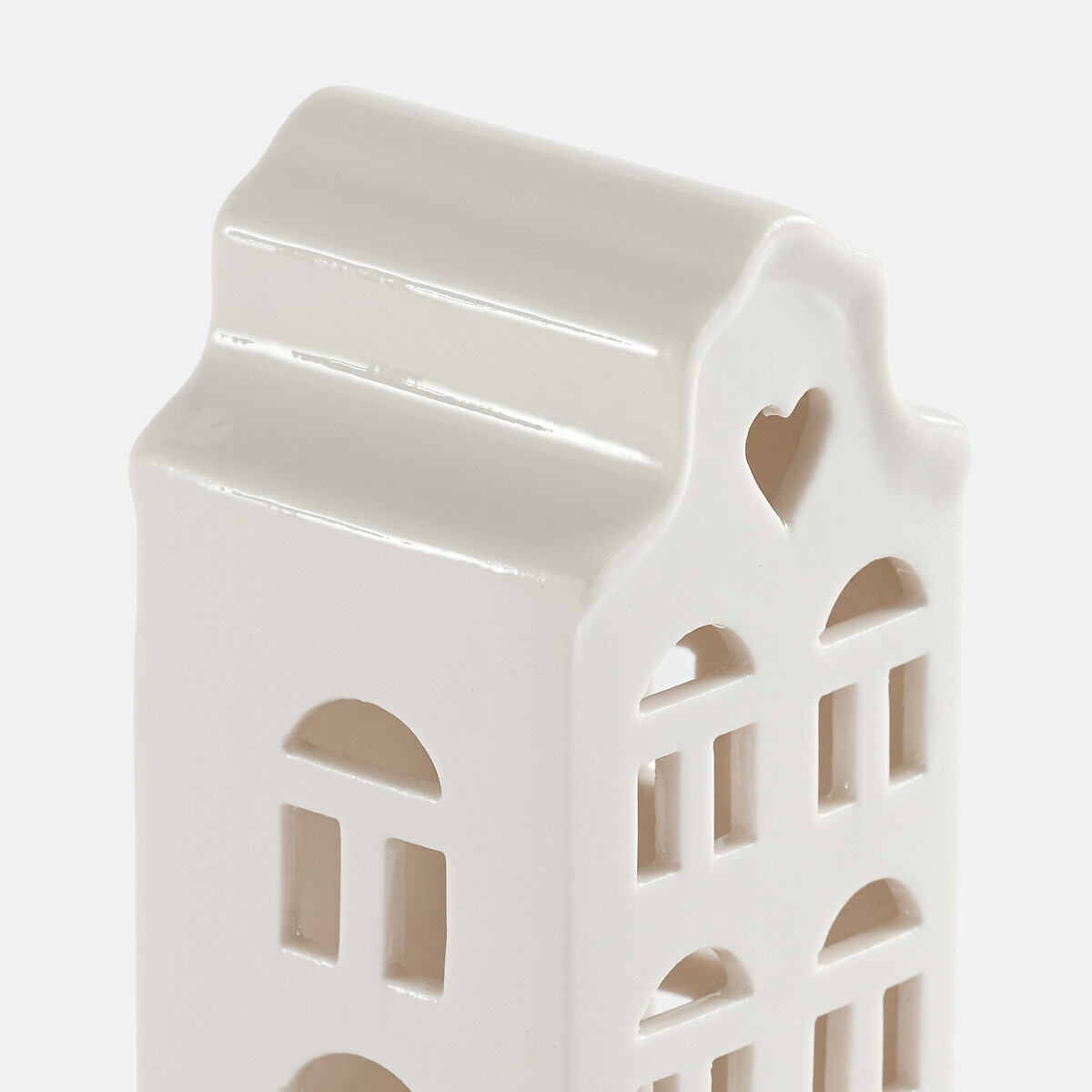 Lot de 2 maisons en porcelaine, Caspar blanc, LA REDOUTE INTERIEURS