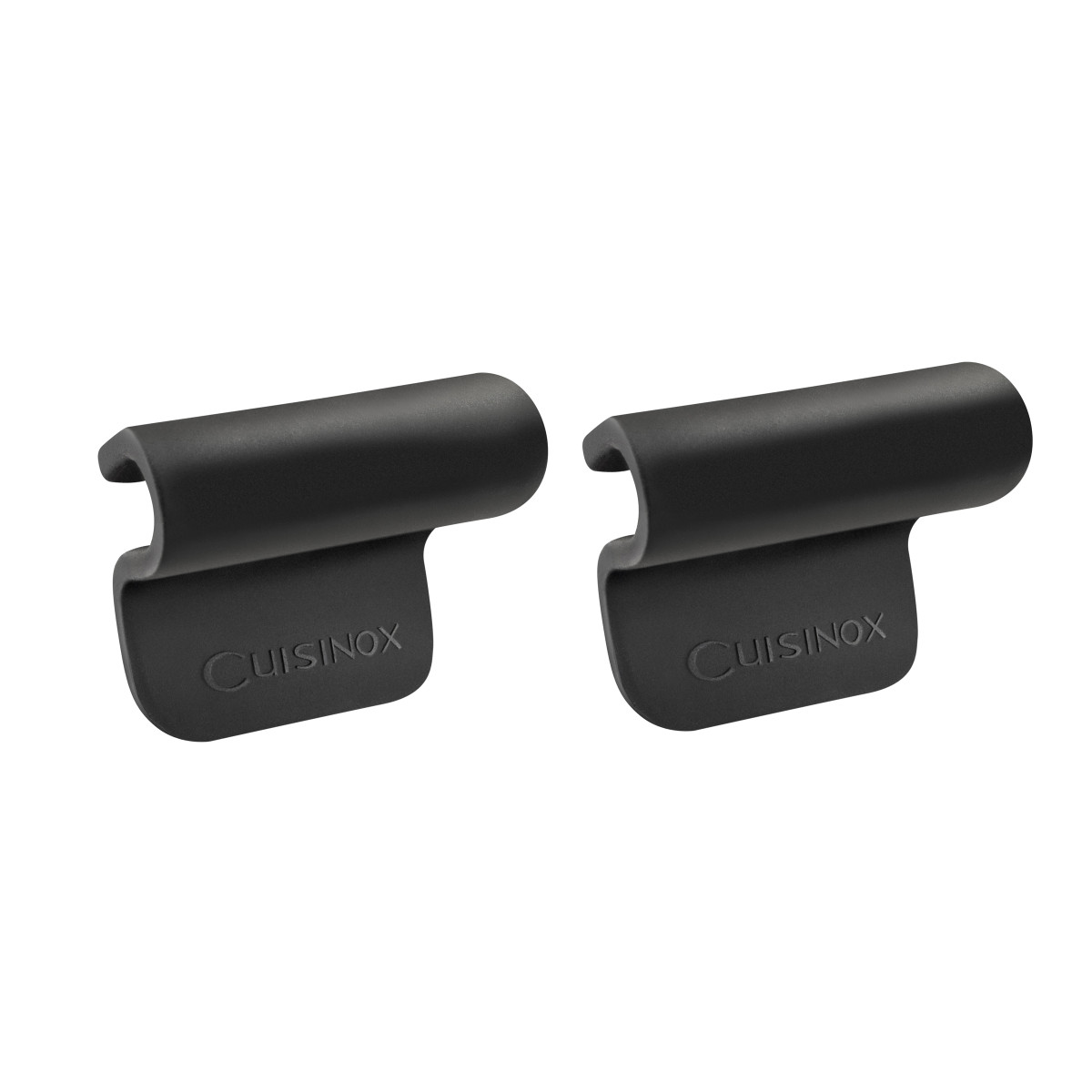 2 anses amovibles en silicone - YCÔNE noir, CUISINOX
