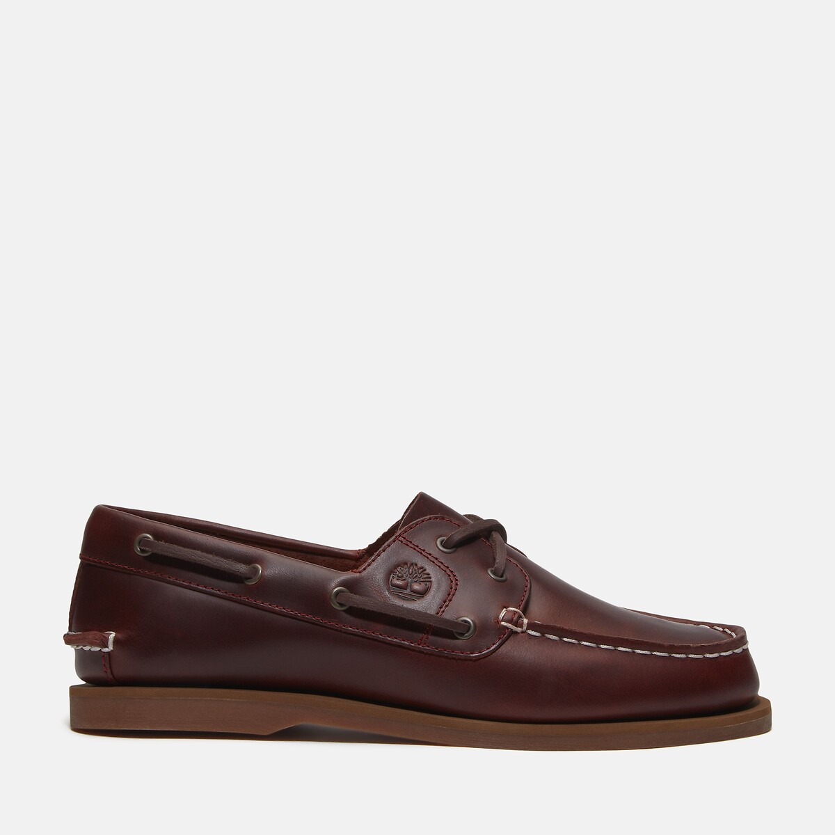 Klassieke bootschoenen donker bordeaux, TIMBERLAND