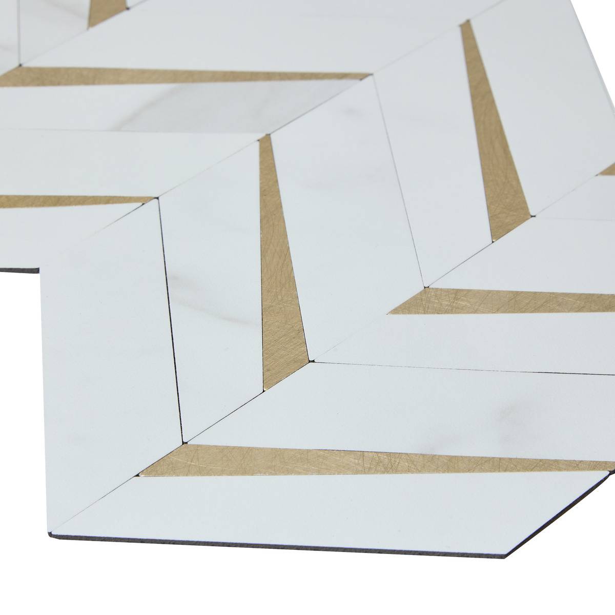 Lot de 2 stickers muraux MINA blanc, ATMOSPHERA