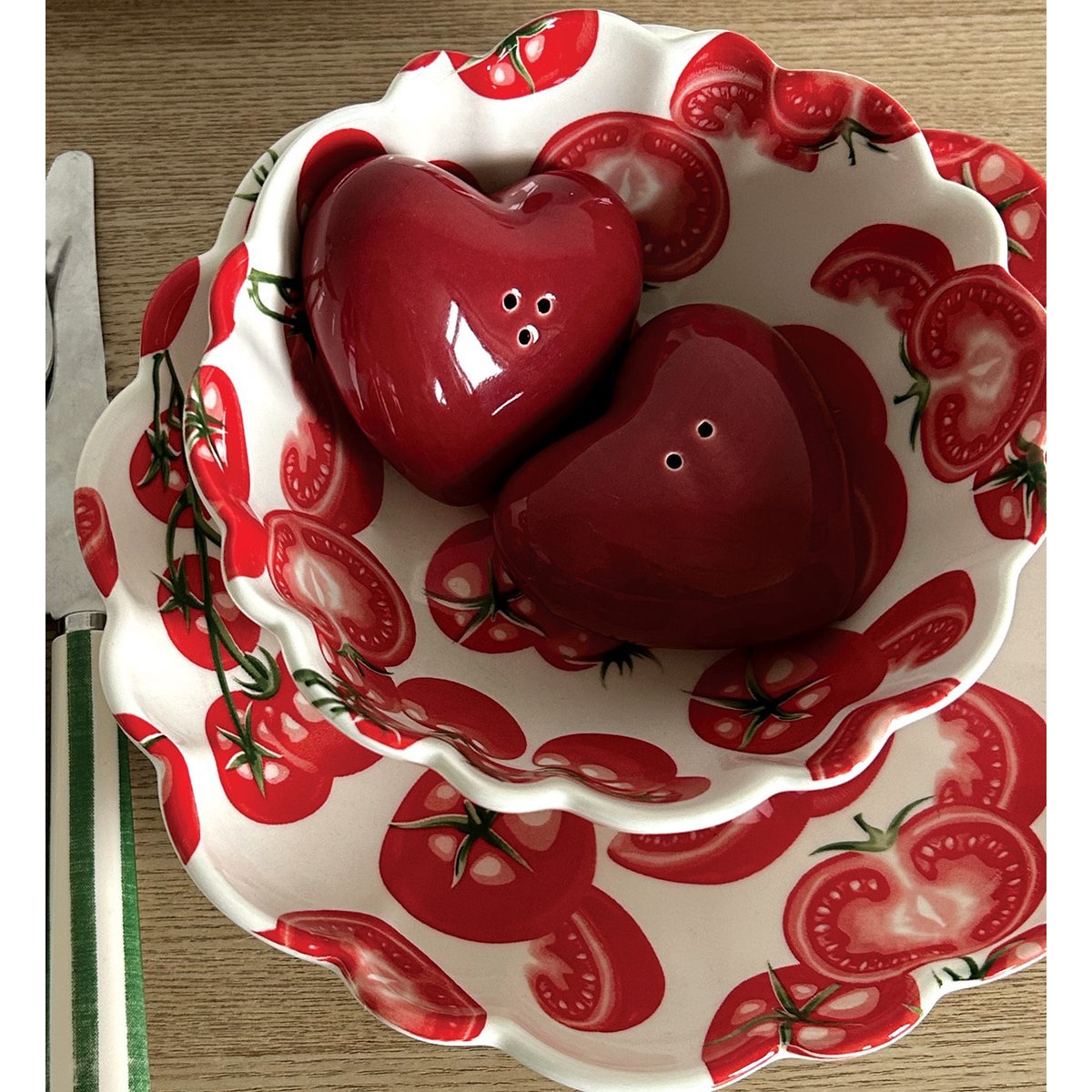 Salière et poivrière couleur unique, OPJET