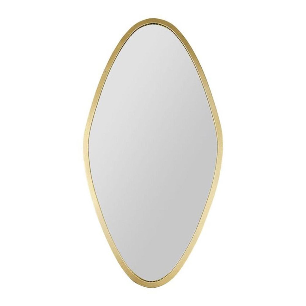Miroir Métal Doré Minéral or, DECORATIE