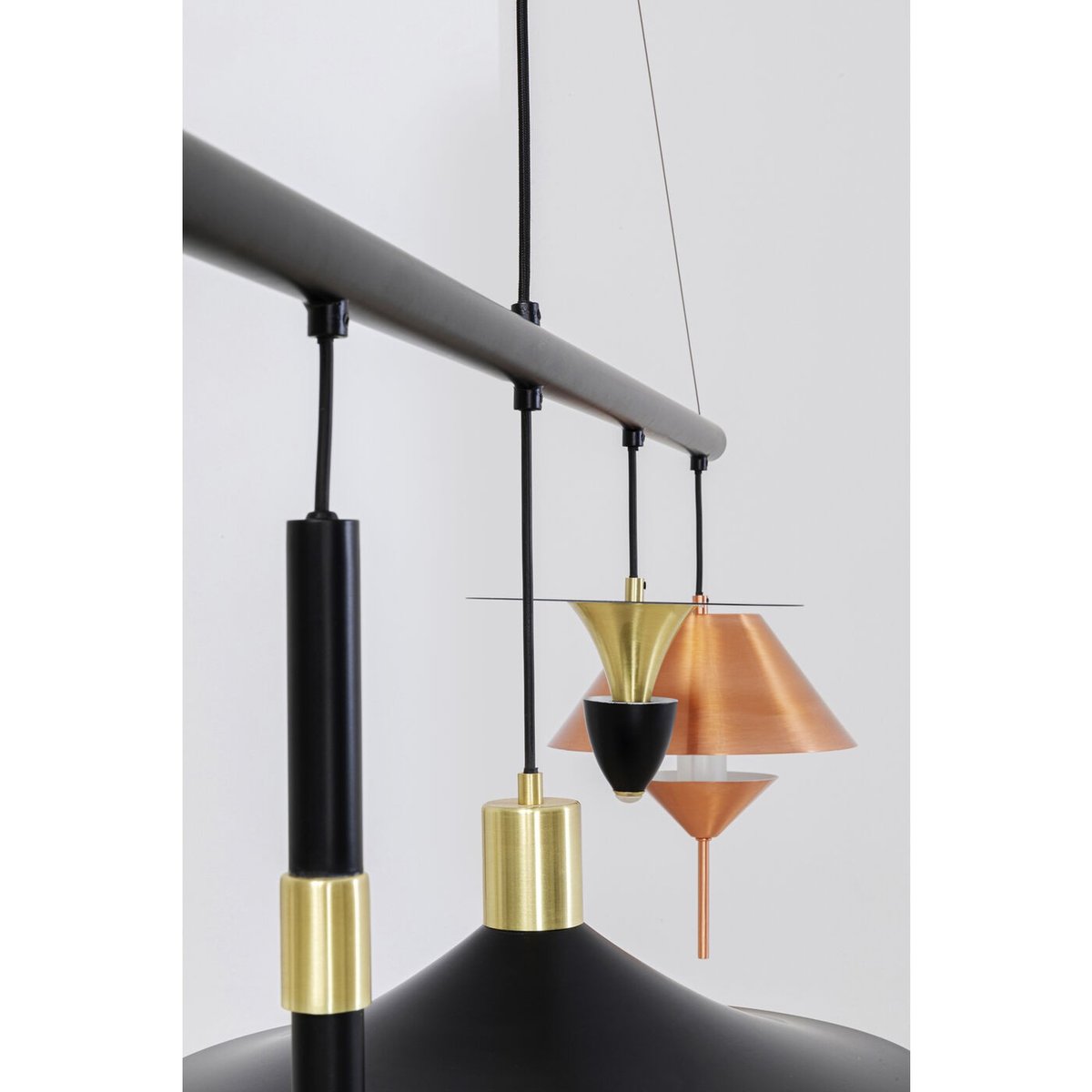 Suspension en acier, CAPPELLI multicolore, KARE DESIGN