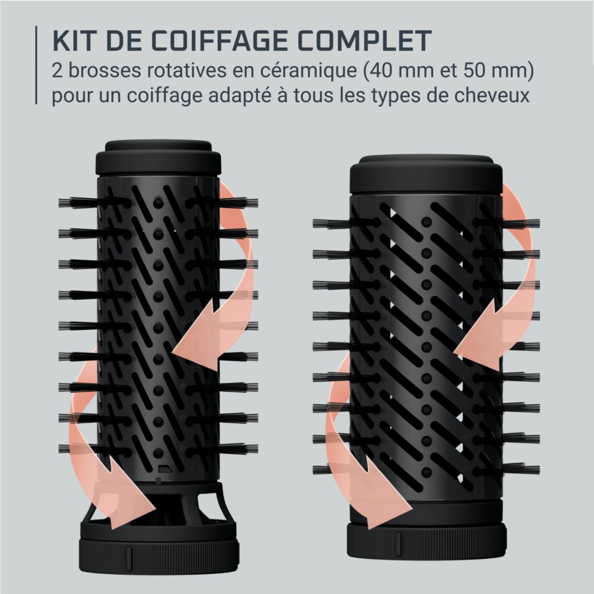 Brosse soufflante Brush Activ UB9520C0 rotative autres, CALOR