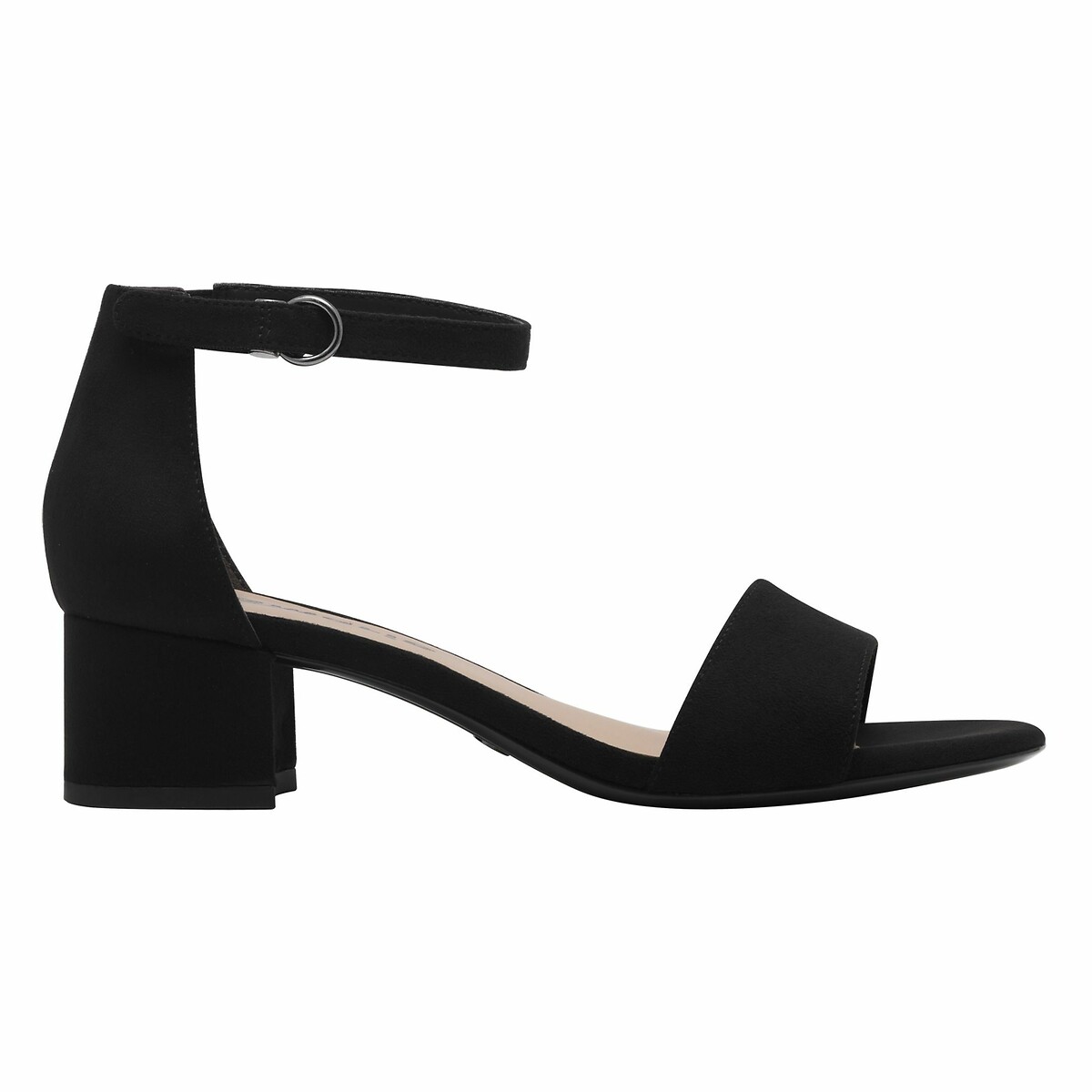 Sandali con tacco basso nero , TAMARIS