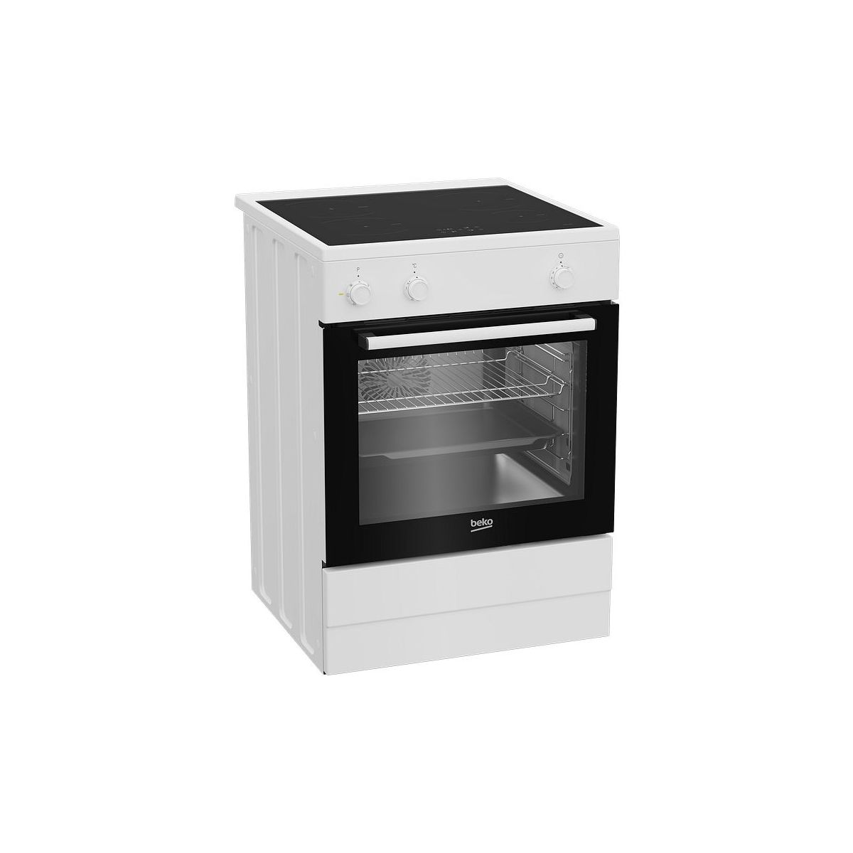 Cuisinière induction FBMA69100WC couleur unique, BEKO